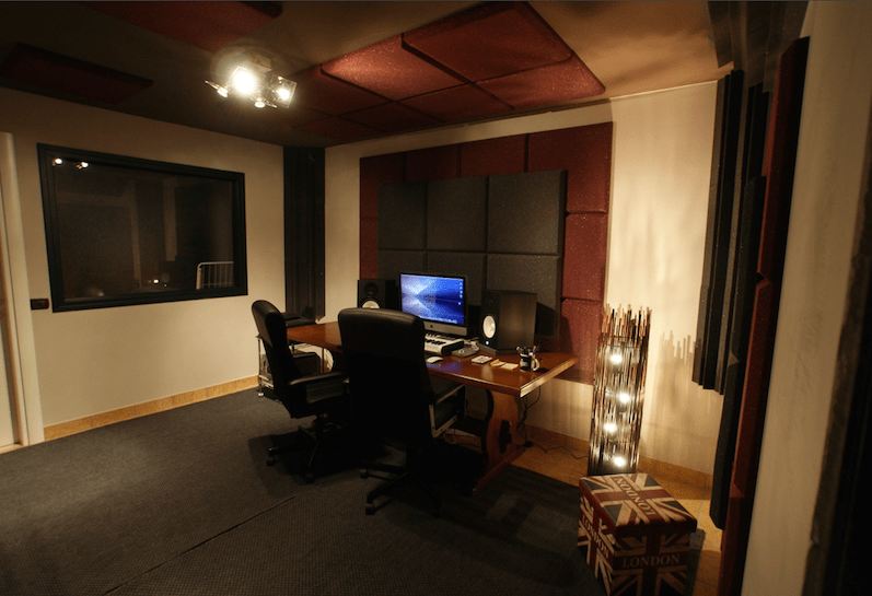 Trattamento Acustico Control Room Sonoflat 1