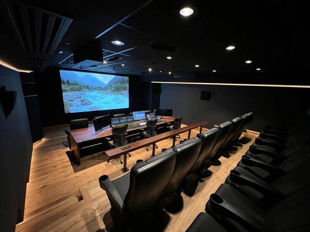 Sala di mix Dolby Atmos progettata e realizzata per Atresmedia