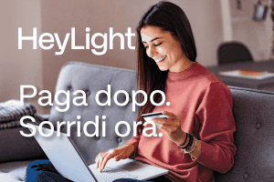 Heylight - Paga dopo, sorridi ora. Da 3 a 24 rate.